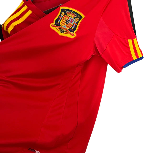 Camisa Retrô Seleção da Espanha 2010 - Adidas Masculina - Vermelha