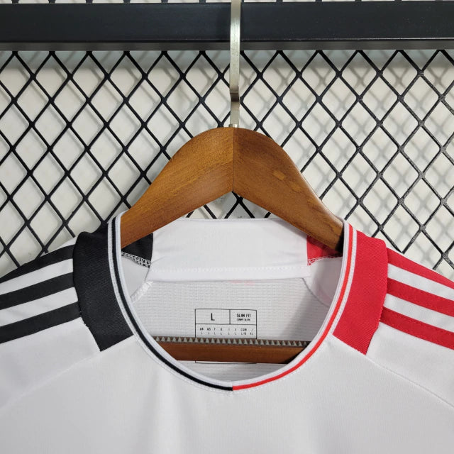 Camisa Benfica II 23/24 - Torcedor Adidas Masculina - Branca com detalhes em vermelho e azul