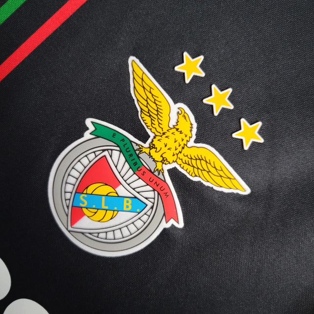 Camisa Benfica 23/24 - Torcedor Adidas Masculina - Preta