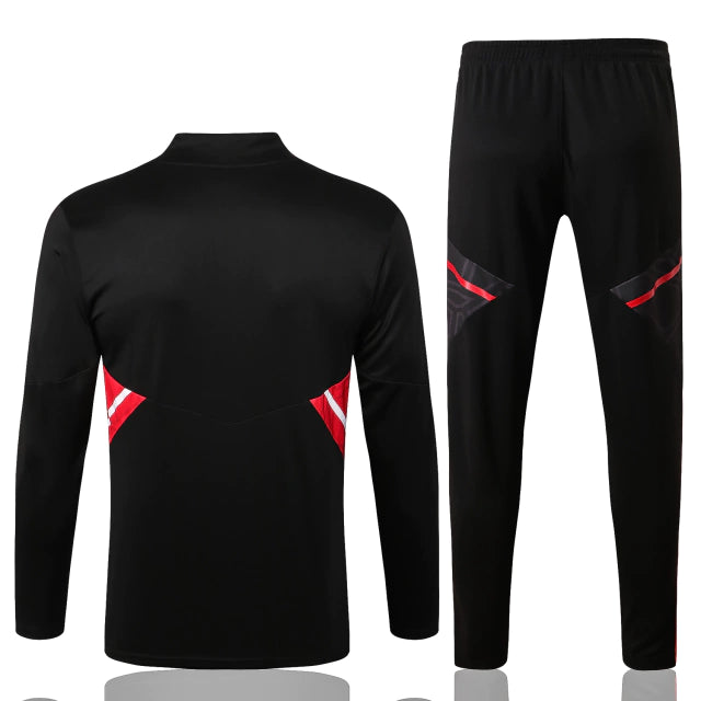 Conjunto Manchester United 23/24 Masculino Adidas - Preto
