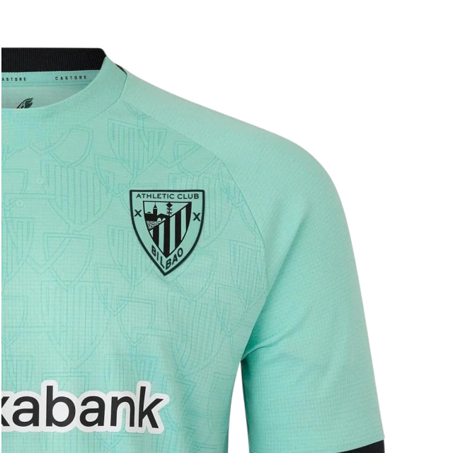 Camisa Athletic Bilbao III 25/26 - Torcedor Castore Masculina - Verde