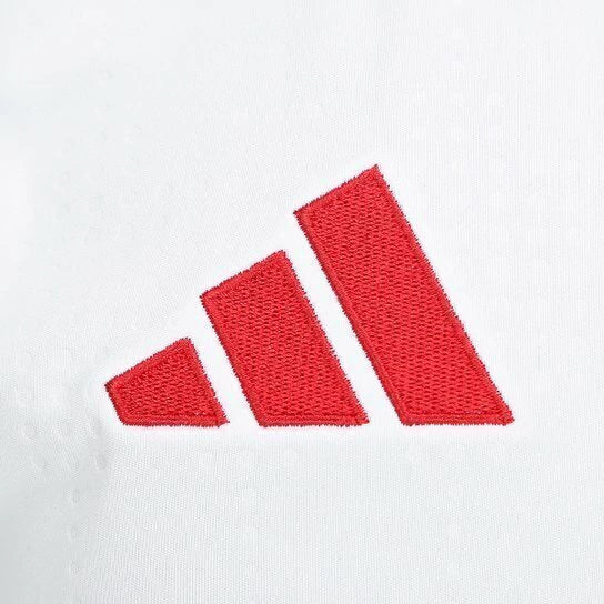 Camisa Internacional II 25/26 - Torcedor Adidas Masculina - Branca com detalhes em vermelho