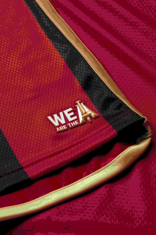 Camisa Atlanta United I 24/25 - Torcedor Adidas Masculina - Preta e vermelha