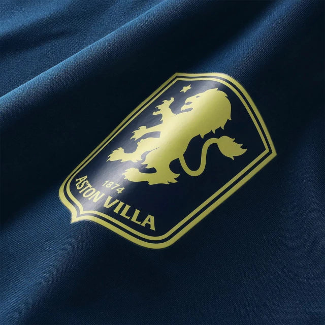 Camisa Aston Villa Treino 25/26 - Torcedor Adidas Masculina - Azul