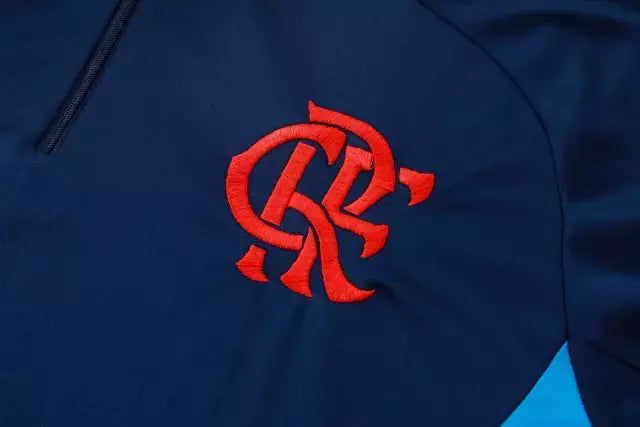 Conjunto Flamengo Treino 25/26 - Masculino Adidas - Azul