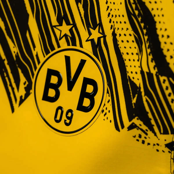 Camisa Borussia Dortmund I 25/26 - Torcedor Puma Masculina - Amarela com detalhes em preto