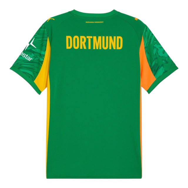 Camisa Borussia Dortmund Goleiro I 25/26 - Torcedor Puma Masculina - Verde