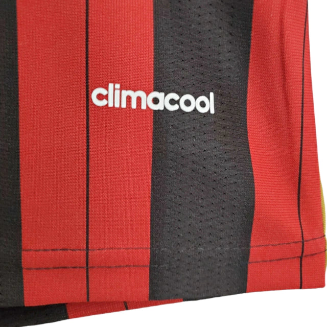 Camisa Retrô AC Milan 2013/2014 - Masculina Adidas - Vermelha e preta