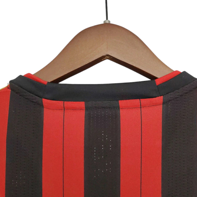 Camisa Retrô AC Milan 2013/2014 - Masculina Adidas - Vermelha e preta
