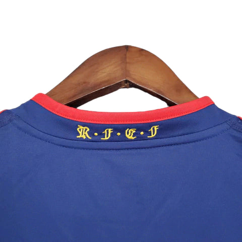 Camisa Retrô Seleção da Espanha II 2010 - Adidas Masculina - Azul