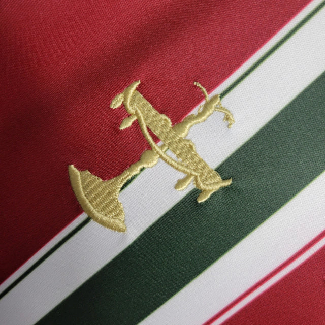 Camisa Fluminense I 2012 Adidas Retrô Masculina - Tricolor Unimed