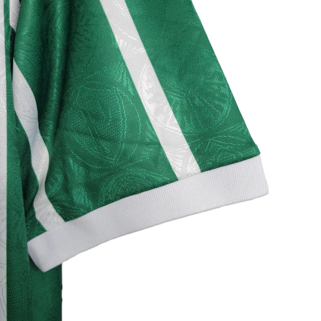 Camisa Retrô Palmeiras I 1993 - Masculina - Verde com listras em branco