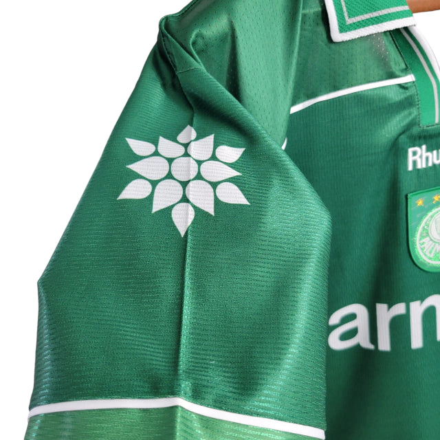 Camisa Retrô Palmeiras Edição Especial 100 anos - Masculina Rhumell - Verde
