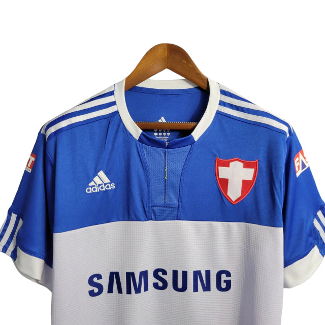 Camisa Retrô Palmeiras III 2019 - Masculina Adidas - Azul com detalhes brancos