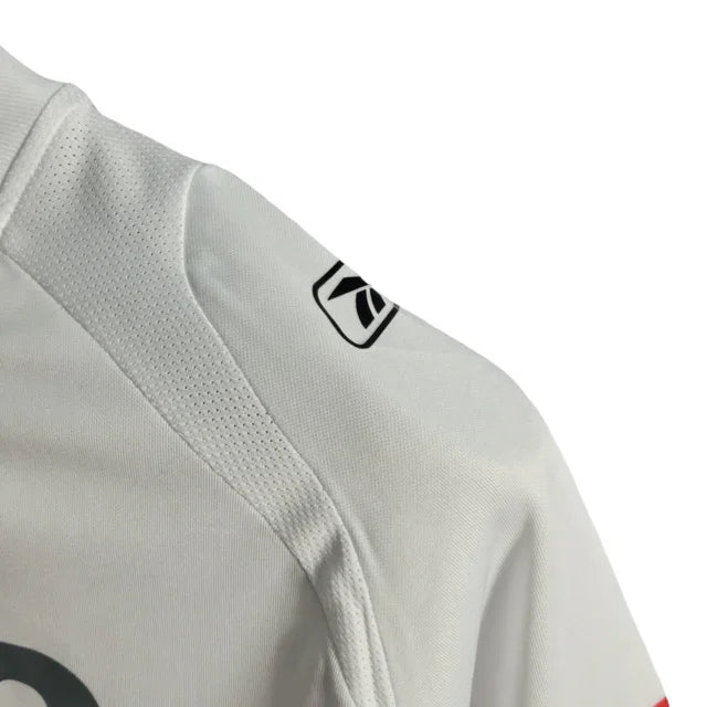 Camisa Retrô São Paulo I 2006 - Masculina Reebok - Branca com detalhes vermelho e preto