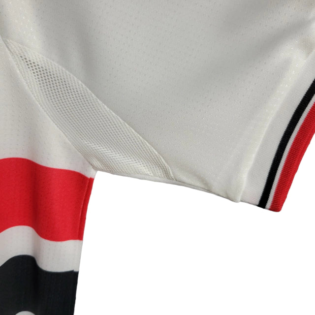 Camisa Retrô São Paulo I 2000 - Masculina Penalty - Branca com símbolo do Paulistão