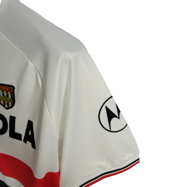 Camisa Retrô São Paulo I 2000 - Masculina Penalty - Branca com símbolo do Paulistão