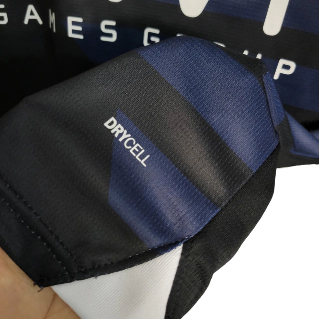 Camisa Al-Hilal III 23/24 - Torcedor Puma Masculina - Azul com detalhes em preto e branco