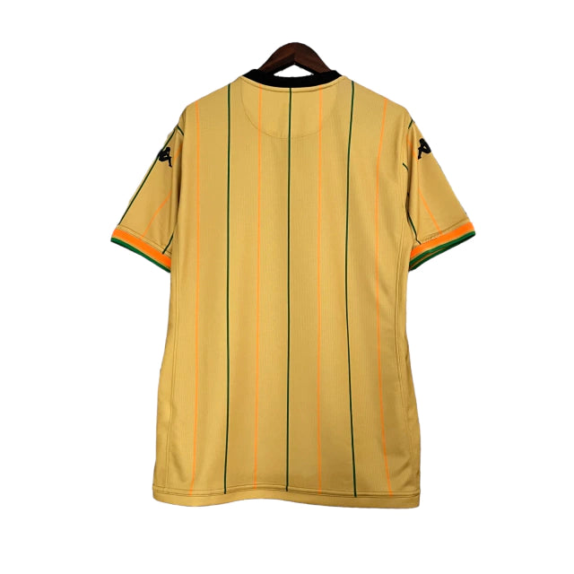 Camisa Venezia Treino 23/24 - Torcedor Kappa Masculina - Bege com detalhes em preto