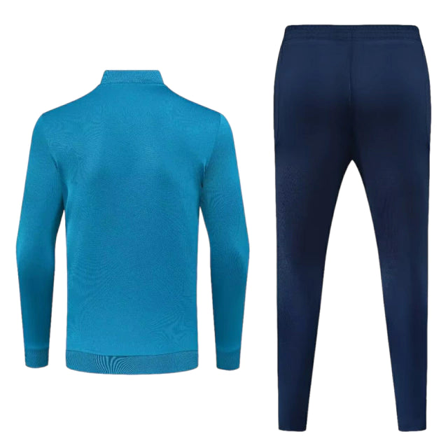 Conjunto Porto 23/24 Masculino New Balance - Azul com detalhes em dourado