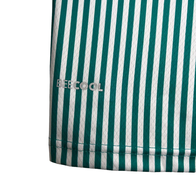 Camisa Werder Bremen I 23/24 - Torcedor Hummel Masculina - Branca e verde com detalhes em preto