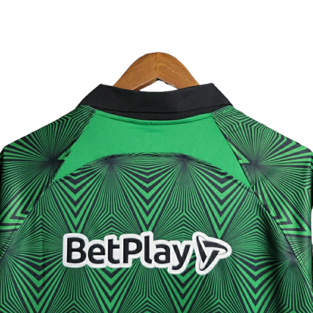 Camisa Atlético Nacional II 23/24 - Torcedor Nike Masculina - Verde com detalhes em branco e preto