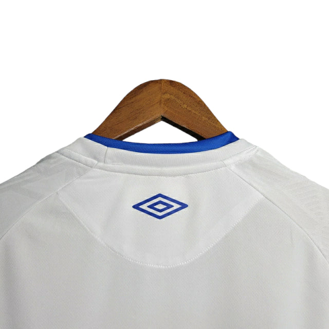Camisa Avaí II 23/24 - Torcedor Umbro Masculina - Branca com detalhes em azul