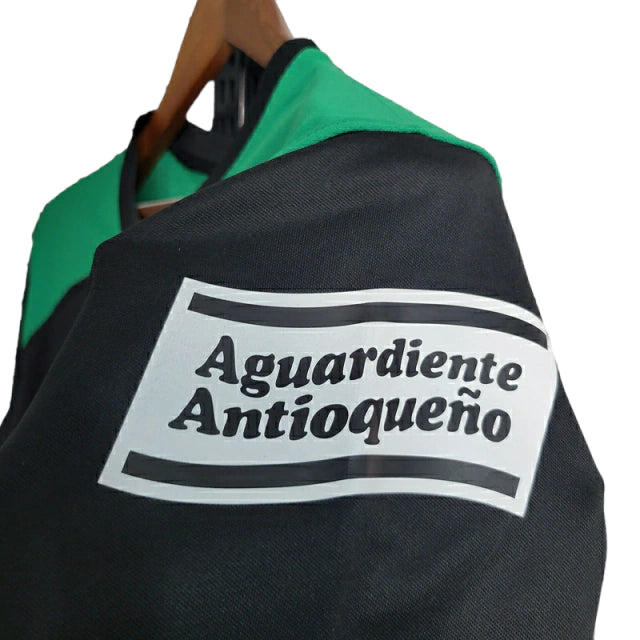 Camisa Atlético Nacional II 23/24 - Torcedor Nike Masculina - Preta com detalhes em verde e branco