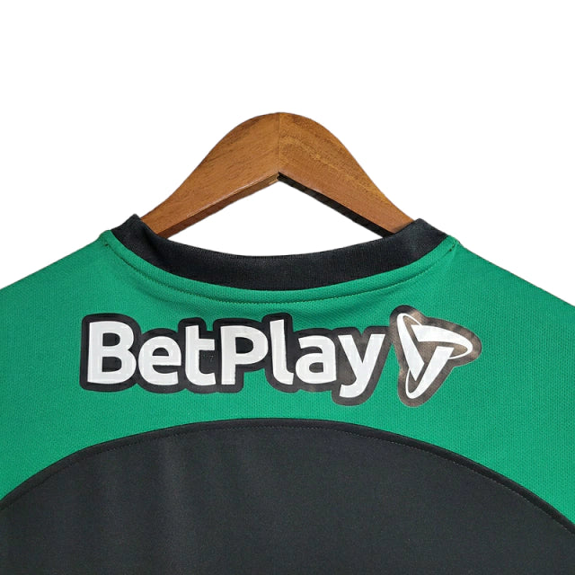 Camisa Atlético Nacional II 23/24 - Torcedor Nike Masculina - Preta com detalhes em verde e branco