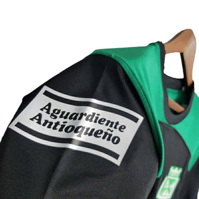 Camisa Atlético Nacional II 23/24 - Torcedor Nike Masculina - Preta com detalhes em verde e branco