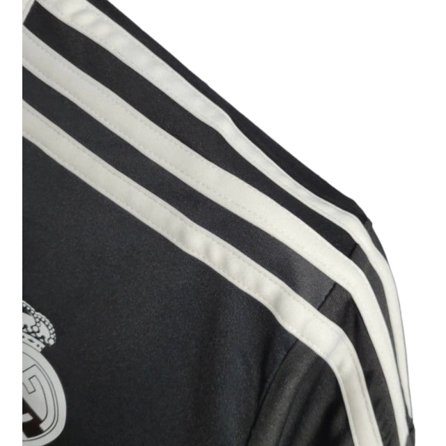 Camisa Retrô Real Madrid 2014 - Masculina Adidas - Preta com detalhes em branco