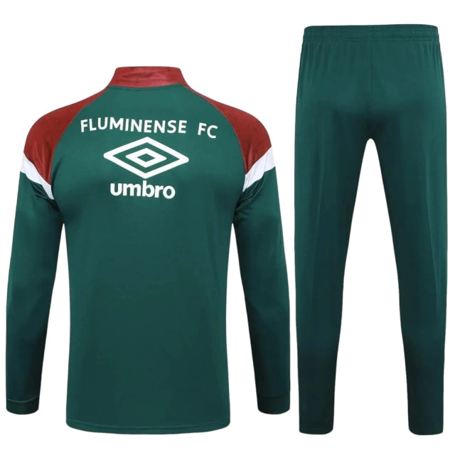 Conjunto Fluminense 23/24 - Masculino Umbro - Verde e vermelho