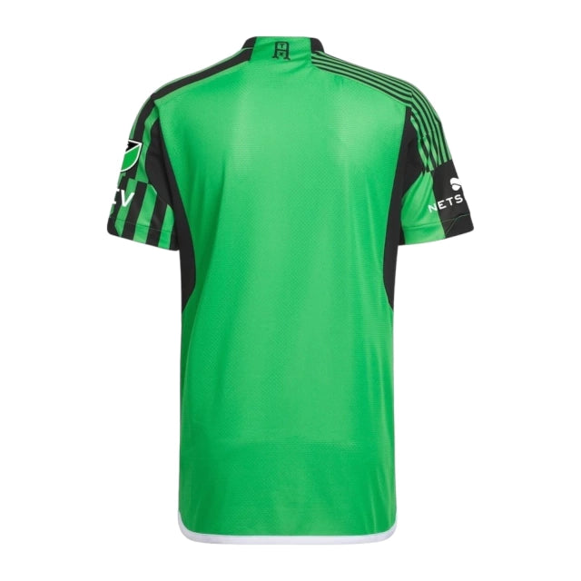 Camisa Austin I 24/25 - Torcedor Adidas Masculina - Verde com detalhes em preto e branco