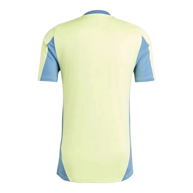Camisa Ajax Treino 24/25 - Torcedor Adidas Masculina - Amarela com detalhes em azul