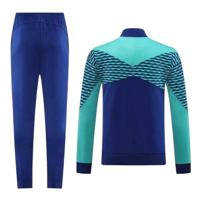 Conjunto Seleção Brasileira 24/25 - Masculino Adidas - Azul e verde