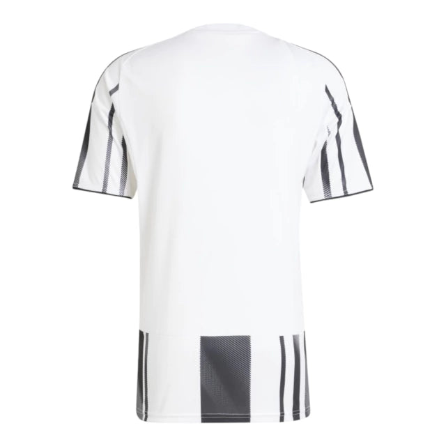 Camisa Juventus I 25/26 - Torcedor Adidas Masculina - Preta e branca com detalhes em rosa