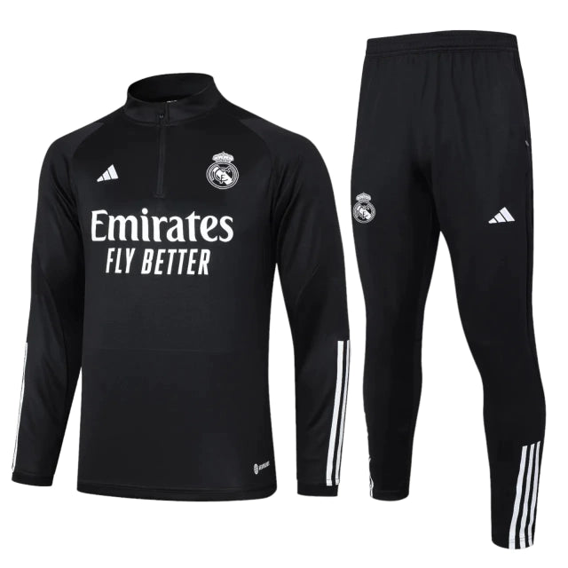 Conjunto Real Madrid 24/25 - Masculino Adidas - Preto