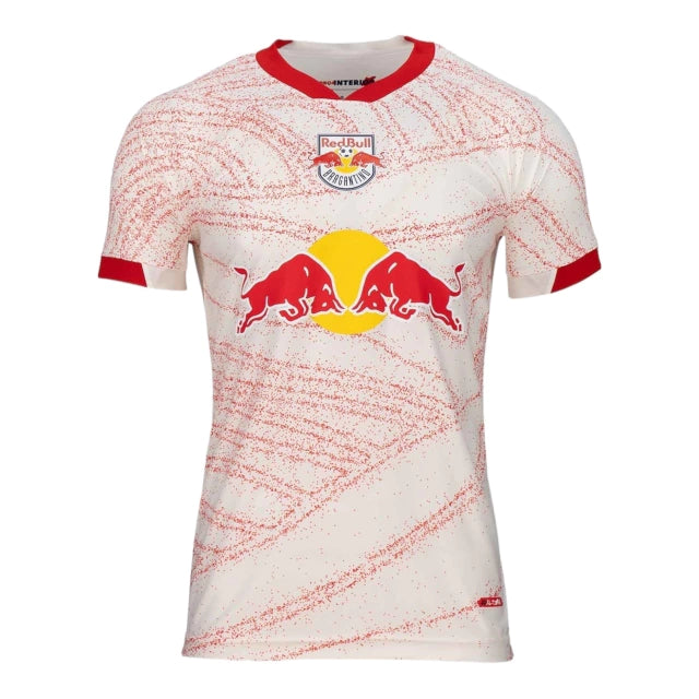 Camisa Red Bull Bragantino I 24/25 - Torcedor Masculina - Branca com detalhes em vermelho