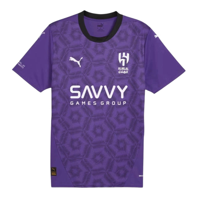Camisa Al-Hilal III 24/25 - Torcedor Puma Masculina - Roxa