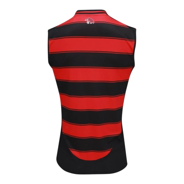 Camisa Regata Flamengo I 25/26 - Torcedor Adidas Masculina - Preta e vermelha